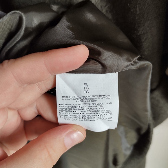 Old Navy wrap coat - Picture 4 of 4